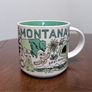 Starbucks 'Been There' Series Collectible State Mug - Montana 14 oz
